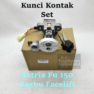 Kunci Kontak Set SUZUKI SATRIA FU 150 KARBU FACELIFT KUALITAS ORIGINAL PRESISI DAN AWET (Bisa Cod) Kunci Keselamatan Konci