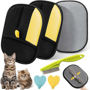Washable Gloves For Maintaining Cleanliness Travel Upgraded Cats Hair Remover for Efficient Hair And Dust