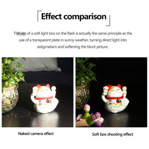 Canhtq Photo Flash Diffuser Dome Bounce For V1 TT600 V850II V860III TT600 520 685 850 860 Flash Speedlight Soft Box Case Replacement