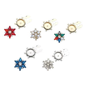 Clothing Embellishment Star Patches Business Casual Cuff Link Accessories for Denims Jackets and Bags Embellishment