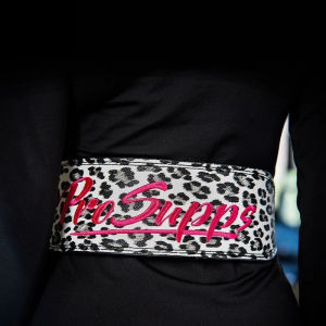 Leopard Print Fitness Belt Squat Waist Support Weight Training Powerlifting Pressure Waist Protection