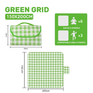 Waterproof  Picnic Mat Lightweight Camping Mat Tikar Lipat Easy Carry Blanket Camping Mat