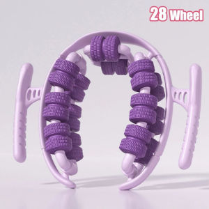 Massage Roller 28 Wheel Muscle Relaxing Roller Lightweight Muscle Roller Leg Massager for Arm Thigh Waist
