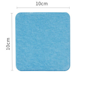 2PCS Coaster Diatomite Coasters Waterproof Cup Pad Fast Absorbent Mug Mat Placemats Dinnerware