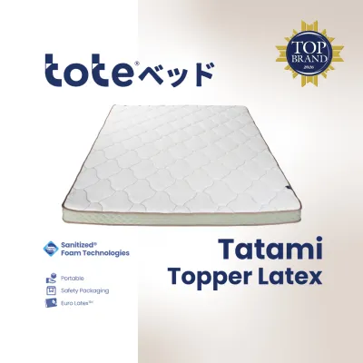 Tote Tatami Topper Latex | Kasur Latex Portable