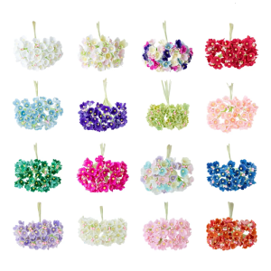 Handmade Corsage Artificial Floral Boutonnieres for Bridesmaids and Groomsmen Wedding Prom Party Decorations