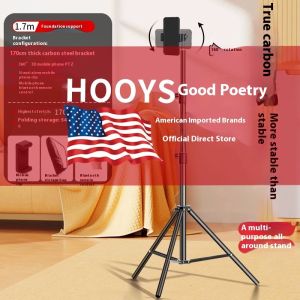 Special Mobile Phone Holder for Live Broadcast Multi-functional Selfie Stick Tripod Triangular Support Frame Camera Shooting Artifact