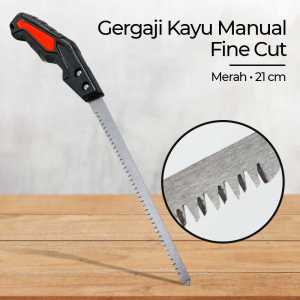 Gergaji Multifungsi Manual Fine Cut Warna Hitam - Alat Potong Kayu/Pipa/Bambu