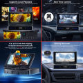GEARELEC CP8 จอติดรถยนต์แบบพกพาขนาด 6.2 นิ้ว พร้อม Bluetooth 5.2 CarPlay และ Android Auto Mirrorlink เครื่องรับสัญญาณสเตอริโอในรถยนต์พร้อมเครื่องส่งสัญญาณ FM Bluetooth AUX Out USB TF. 