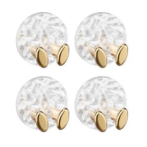 4 Pack No Drill Adhesive Cord Hooks Invisible Wall Organizers Adhesive Cord Clip For USB Chargers Power Strips Desk Use