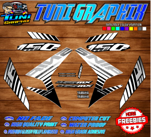 Sniper 150 Laminated Stock decals 2020 w/ freebies