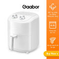[Hàng quà tặng] Nồi chiên không dầu gia đình GAABOR GA-M4A01 dung tích 4,5L -1200w, nồi nhỏ gọn, chất liệu thép không gỉ. 
