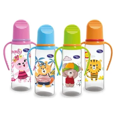 Baby Safe Feeding Bottle JS005 Botol Susu Bayi anak dengan Pegangan / Babysafe Handle Bottle