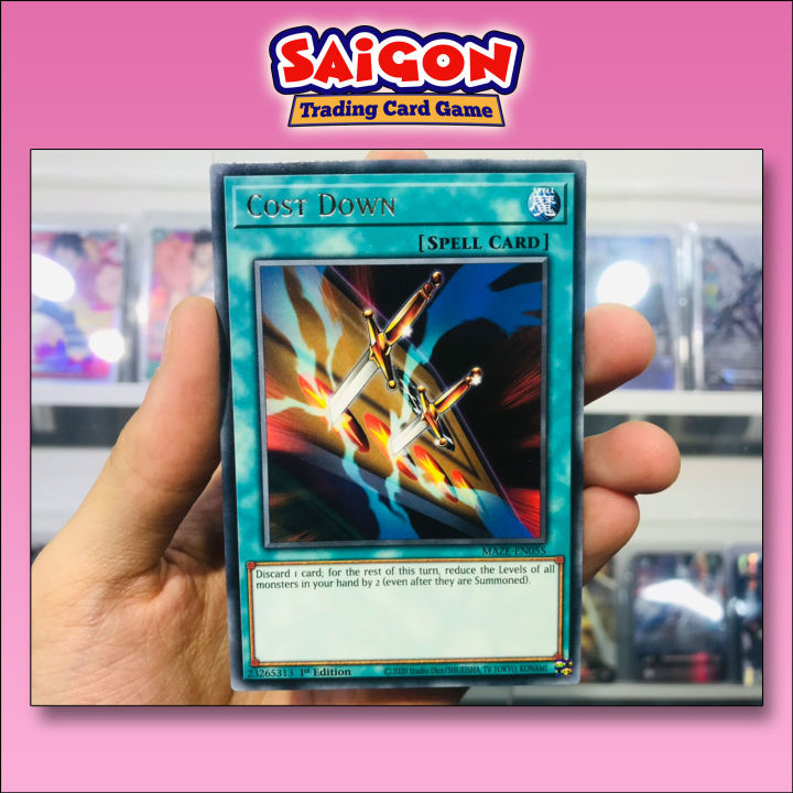 Th bi Yugioh M MAZE-EN055 - Cost Down - Rare - 1st Edition | Lazada.vn