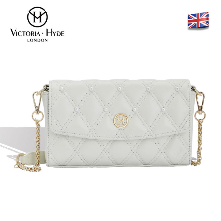 VICTORIA HYDE London Ladies Sling Bag Womens Pearl Small Diamond