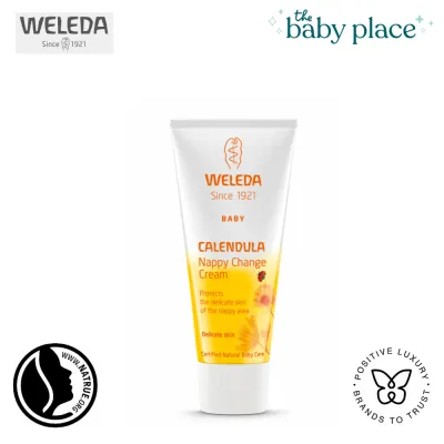 Weleda Calendula Nappy Change Cream 75ml | Natural Organic Newborn Zinc Oxide Diaper Rash Cream