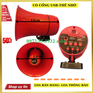 Loa dao - Loa bán hàng - Loa thông báo 20W - Loa thông báo - có độ cao