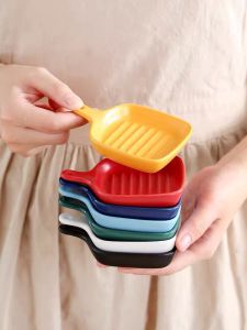 ถ้วยน้ำจิ้ม ถ้วยเซรามิก ถ้วยทรงแพนเค้กน่ารักๆ สวยงามทันสมัย