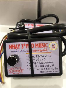 Nhại còi xe ô tô xe tải nhại 3 pro music 12 bài siêu hay sử dụng được cho còi hơi còi điện.