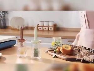 200ml Oil bottle brush Silicone brush Grill Oil Brush Food grade