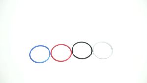 Cornerr For Benz C-Class C260 W205 2015 2016 2017 2018 2019 Alloy Car Interior Front Center Display Clock Circles Ring Cover Trim 2Z5B1