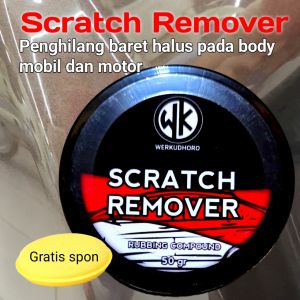 Bonus Sponge WK Rubbing Compound Penghilang Baret Body Mobil Motor / Pengkilap Mobil