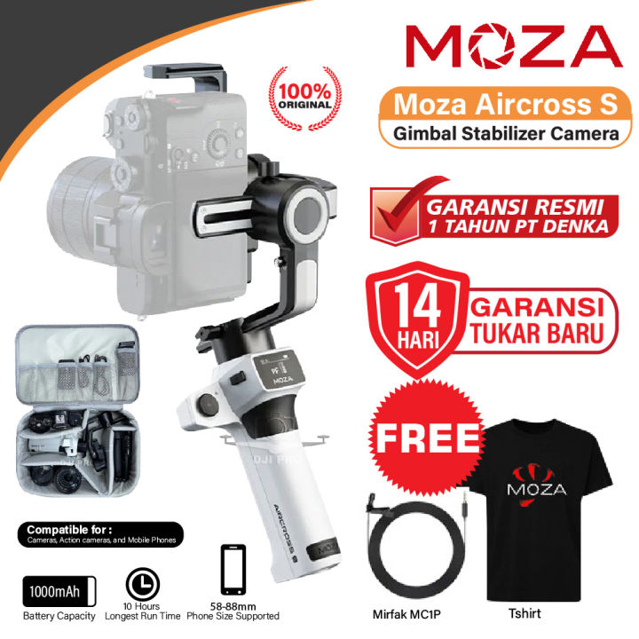 Moza Aircross S Gimbal Stabilizer Camera Moza Air Cross S Original ...