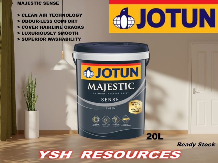 JOTUN - 20L Majestic Sense / Jotun - Interior Wall Paint / Cat Dalam ...