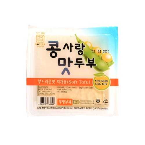 Korean Soft Tofu (550g) by Kongsarang | Lazada PH
