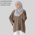 Mini Kaftan Baju Kelwar Ironless Fit S to 3XL / Free Size Blouse Kaftan / Italian Crepe. 