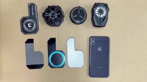 Magnetic Suction Mobile Phone Cooler Plate Reusable Radiator Heat Sink Cooling Cooling Ultrathin Radiating Sticker For PUBG Game