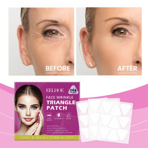 EELHOE Face Wrinkle Triangle Patch Frown line nasolabial line fine line fading lifting firming facial sleep patch anti-wrinkle and anti-wrinkle filling patch night patch eye bag care patch