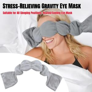 Weighted Eye Mask Sleeping Mask for Light Blocking Travel Eye Blindfold for Relaxation Gravity Sleep Patchs Eyeshade Sleepmask