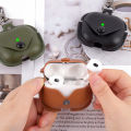 Genuine Protective Cover For Apple Airpods 3 2 1 air pods Charging Leather Bluetooth Wireless Earphone Case For AirPods Pro case. 