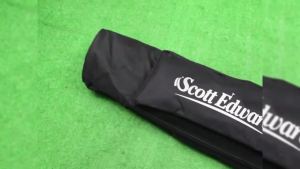 Scott Edward Foldable Golf Club Carry Bag Portable Sunday Pencil Bag Lightweight Waterproof Training Case Holds 7-12 Clubs Suitable for Men Women Children