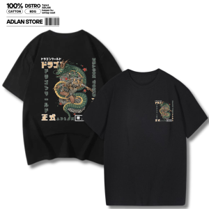 Adlan Kaos Distro Dragon Jpn Series Baju Remaja Dewasa
