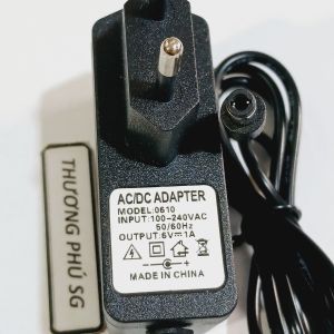 Adapter DC 6V -1A / 6V - 2A / 6V - 3A (Đầu cắm 5.5mm x 2.1mm / Đầu cắm 4.0mm x 1.7mm)