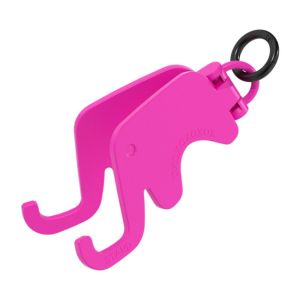 RUCHO with Keychain Mobile Phone Stand Elephant Shape Foldable Mobile Phone Holder Cell Phone Stand Mini Cell Phone Bracket Phone Accessories