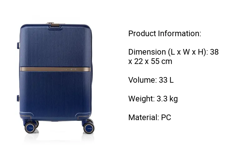 Samsonite Minter Spinner 55/20 Lazada Singapore