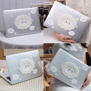 Newest Design 3D Plush Sheep Embroidery Case for Macbook Air M1 M2 M3 13.6 15.3 inch 2024 A2179 A2337 A2681 A2941 Sheep For Pro14 2023 M2 M3 Plush Leather computer case