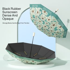 Multifunctional Umbrella Thickening Umbrella Digital Printing One-touch Opening and Closing Rainproof