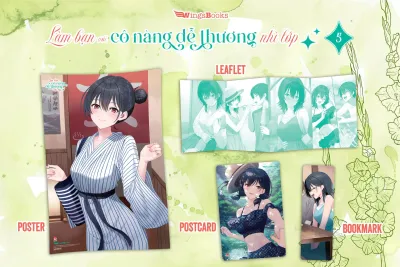 Truyện Làm Bạn Với Cô Nàng Dễ Thương Nhì Lớp (Light Novel)