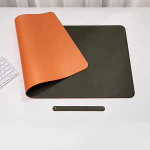 Deskpad da tấm di chuột miếng lót chuột khổ lớn thảm da trải bàn làm việc 60x30cm