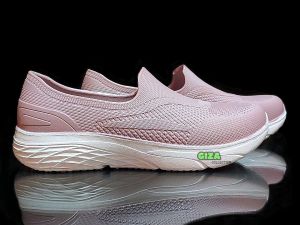 Sepatu Wanita Olahraga Karet Fashion Olahraga Merah Muda Sepatu Sekolah Anti Air Perempuan