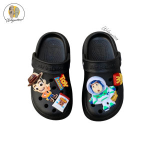 Sandal Anak Laki Laki Motif BaimKartun Terbaru Eva Rubber Nyaman Tali Belakang Fashion Terbaru