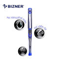 Bút gel 0.7mm Thiên Long 2 đầu bi Bizner Bosger cao cấp, đậy nắp, mực xanh. 