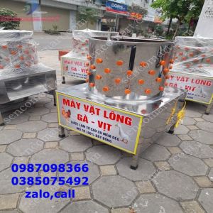 Máy vặt lông gàvịt phi 50 lắp mô tơ 11kw lõi đồng 100%