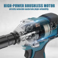 COD JLD 88V mesin bor impact baterai 350N.M bor Baterai 13mm Impact Wrench brushless impact jld tool 88v original bor baterai cas komplit bolak balik.Untuk melepas dan memasang baut ban Baut mesin CVT Baut perancah Dapat Digunakan Pada Kayu/Beton/tembok/. 