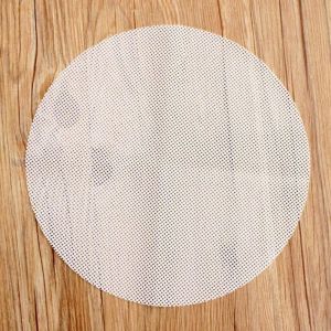ZYJC MALL Round Mesh Mat Household Silicone Steamed Mat Eco-friendly Steamer Pad Cooking Tools Silicone Mat Steamed Mat for Bun Bread
