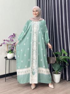 Baju Muslimah Kaftan Rayon Premium